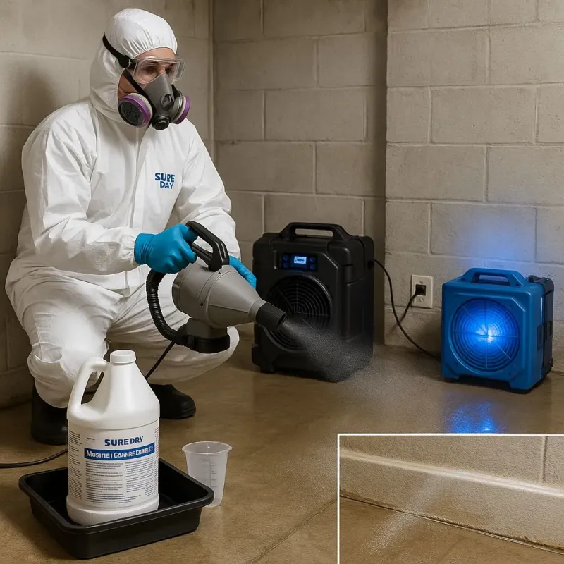 Sanitization and Odor Removal process in Maytown, PA