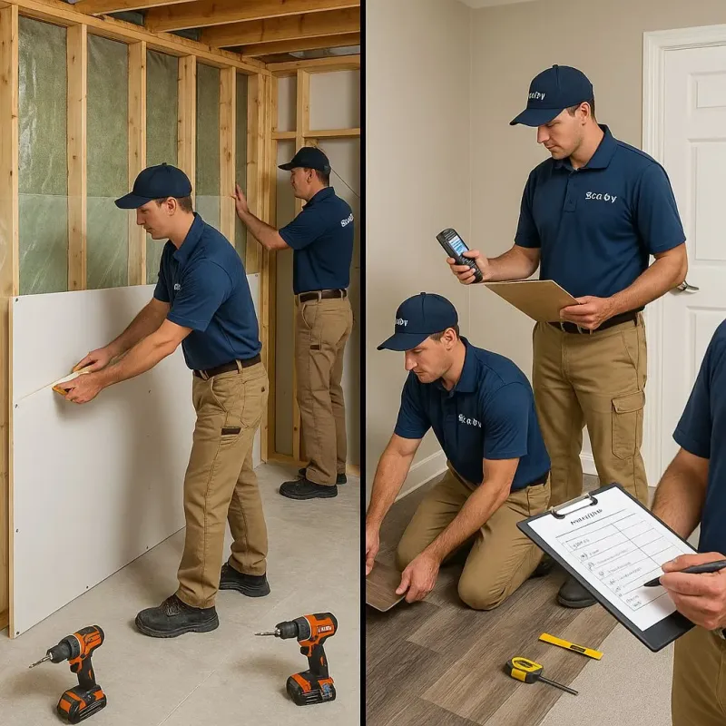 Repairs and Reconstruction process in Maytown, PA